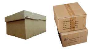 boxes packaged